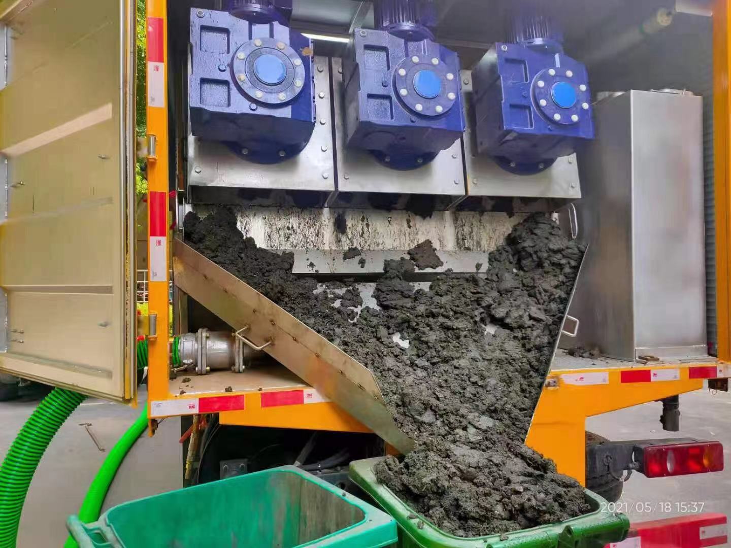 赤峰化粪池清掏城市维护站-泥浆净化干湿分离处理